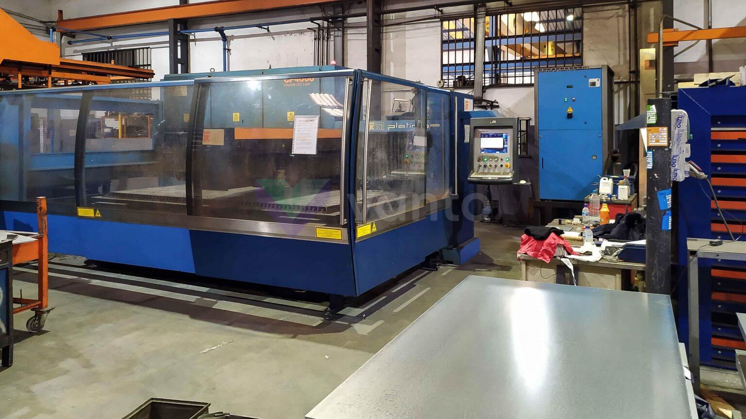 PRIMA INDUSTRIE PLATINO 1530 Laser cutting machine (CO2) (2007) id10391