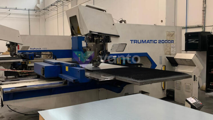 TRUMPF TC 2000 R CNC punching machine (2000) id11138 successful turnkey solution